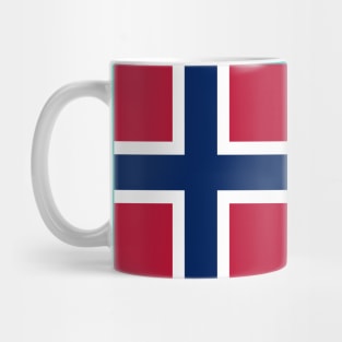Molde City in Norwegian Flag Mug